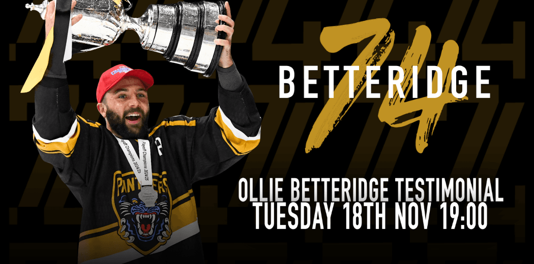 Nottingham Panthers Ollie Betteridge Testimonial